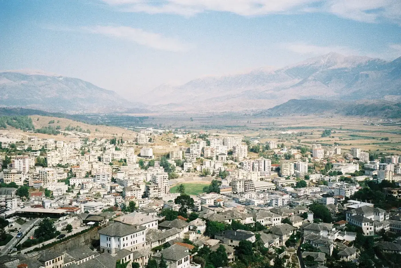 Discover Gjirokastër's diverse architecture and scenic hills from above.